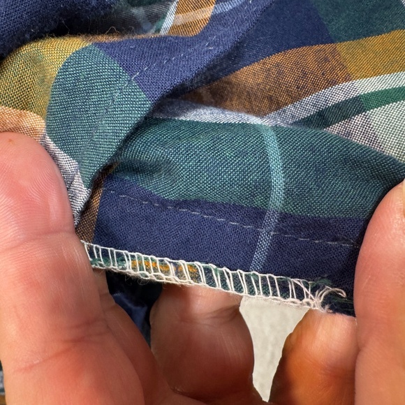 US Polo Assn Denim Co Plaid Shirt Mens Size XL Western Cowboy Casual - Picture 7 of 7